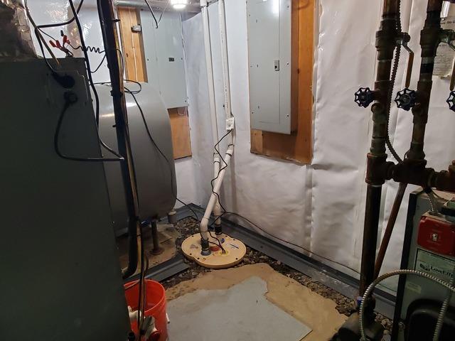 Concreting Over Our System and Sump Pump