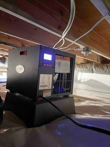 Crawl Space Dehumidifier