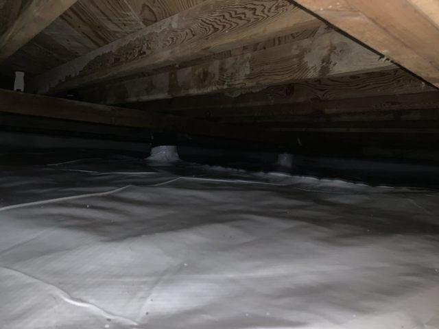 After Crawl Space Remediation