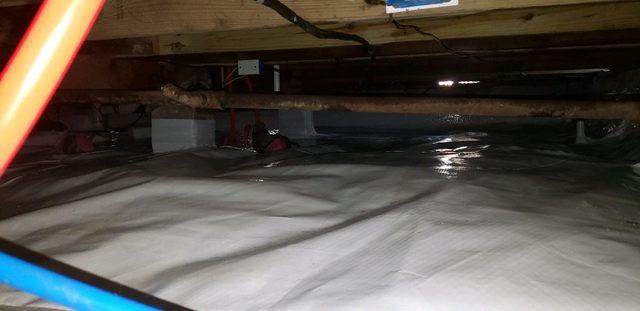 After Crawl Space Remediation