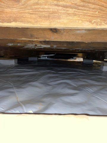 After Crawl Space Remediation