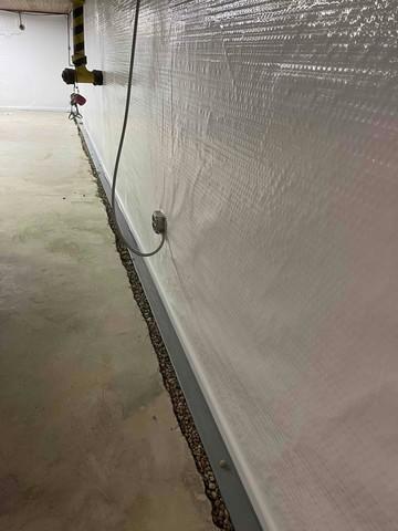 Basement Floor Drainage System