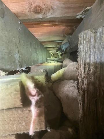 Narrow, Dirt Crawl Space in Pengilly, MN