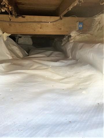 Crawl Space Encapsulated in Pengilly, MN