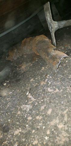 Before Crawl Space Remediation