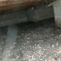 Before Crawl Space Remediation