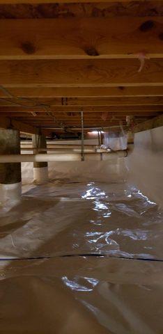 After Crawl Space Remediation