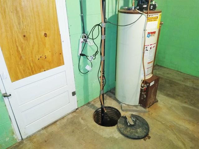 Water Heater and Sump Pump