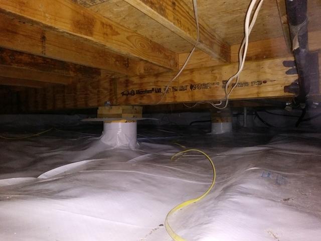 After Crawl Space Remediation