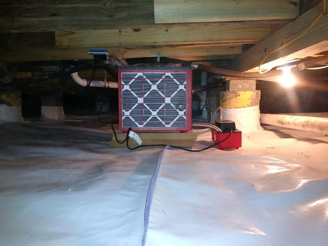 After Crawl Space Remediation