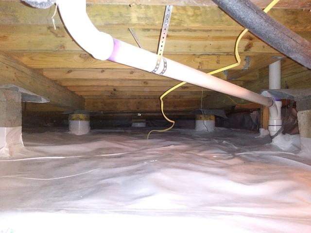 After Crawl Space Remediation