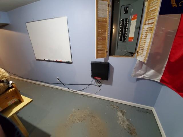 Wet basement solutions before 4