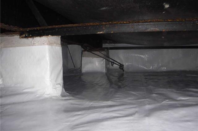 Nice and Bright Crawl Space