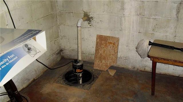 Old Sump Pump
