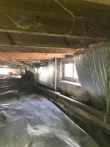 Partially Encapsulated Crawl Space in International Falls, MN