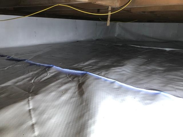 Crawl Space Encapsulated After