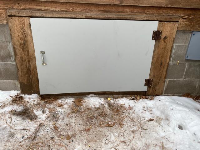 EverLast™ Door Panel Seals Crawl Space