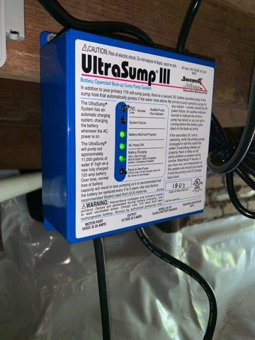 Crawl Space UltraSump Sump Pump