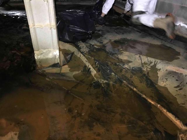 Flooded Crawl Space