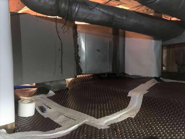 Drainage Matting Installation