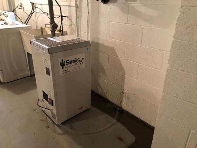 SaniDry Dehumidifier