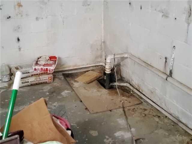 Old Sump Pump System