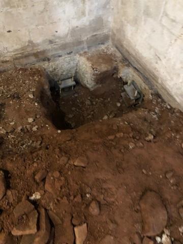 Process of Push Pier Installation