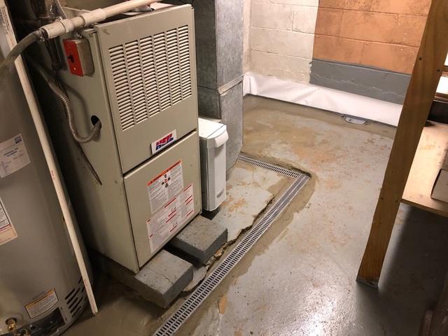 TrenchDrain and WaterGuard Installed