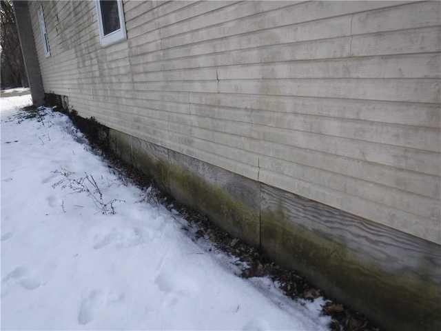 Melted snow and rain will enter basement without a waterproofing system in place