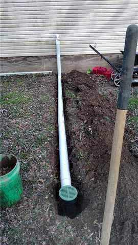 LawnScape allows water to be discharged above ground