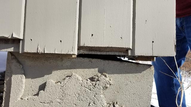 Gaps Between Foundation and Home