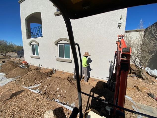 Helical Pile Installation