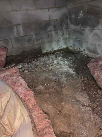 Wet Crawl Space