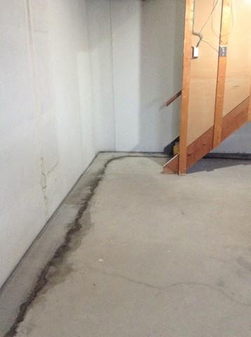 French Drain System Installed & Floor Cracks Sealed in St. Clair, MI