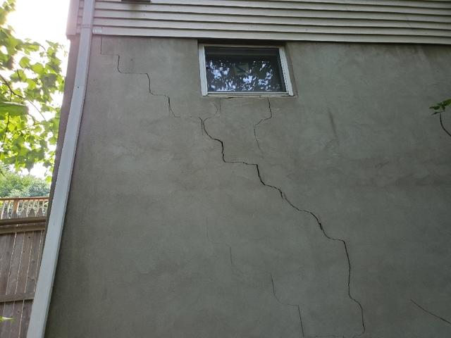 Stair Step Cracking