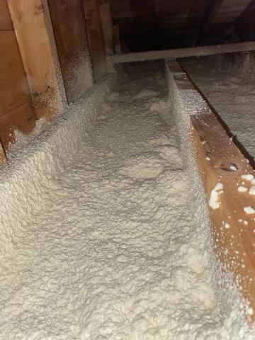 Spray Foam Expands to Air Seal