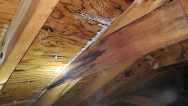 Frost Can Damage Attic Material