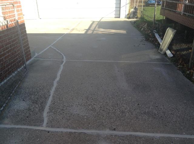 Concrete Driveway Repaired in Imlay City, MI