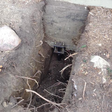 Crawl Space Walls & Foundation Stabilized in Minden City, MI