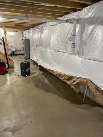 Wet Basement before