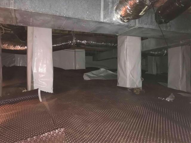 Drainage Matting Installation