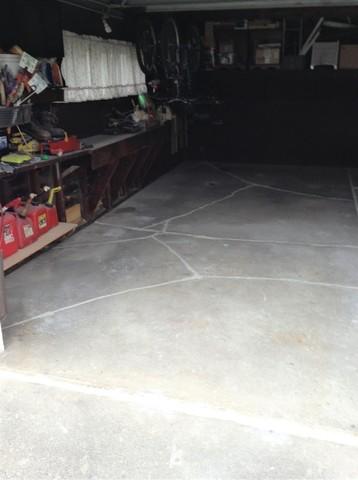 Concrete Garage Floor Crack Repair