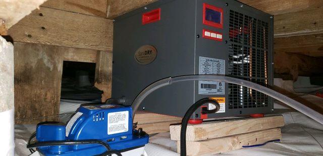 After Crawl Space Remediation