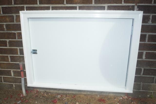 Custom Crawl Space Door