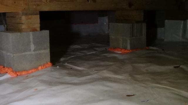 Air Sealing Crawl Space 