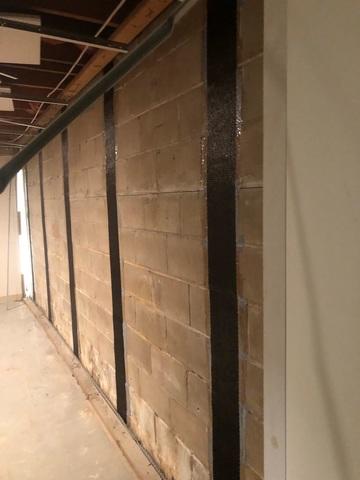 Basement Walls After Repair