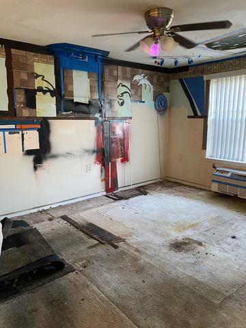We were hired by a property manager to clear out a 1 bedroom apartment where all the items had been glued down by the former tenant. Not an easy job by any means but we were able to get it cleared out and had a super happy property manager and building supervisor when all was done!