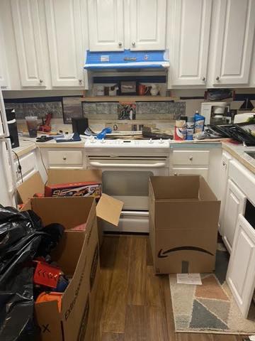 We were hired by a property manager to clear out a 1 bedroom apartment where all the items had been glued down by the former tenant. Not an easy job by any means but we were able to get it cleared out and had a super happy property manager and building supervisor when all was done!