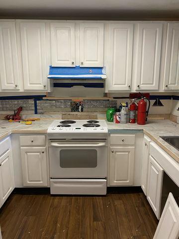 We were hired by a property manager to clear out a 1 bedroom apartment where all the items had been glued down by the former tenant. Not an easy job by any means but we were able to get it cleared out and had a super happy property manager and building supervisor when all was done!