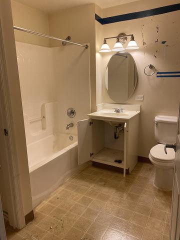 We were hired by a property manager to clear out a 1 bedroom apartment where all the items had been glued down by the former tenant. Not an easy job by any means but we were able to get it cleared out and had a super happy property manager and building supervisor when all was done!